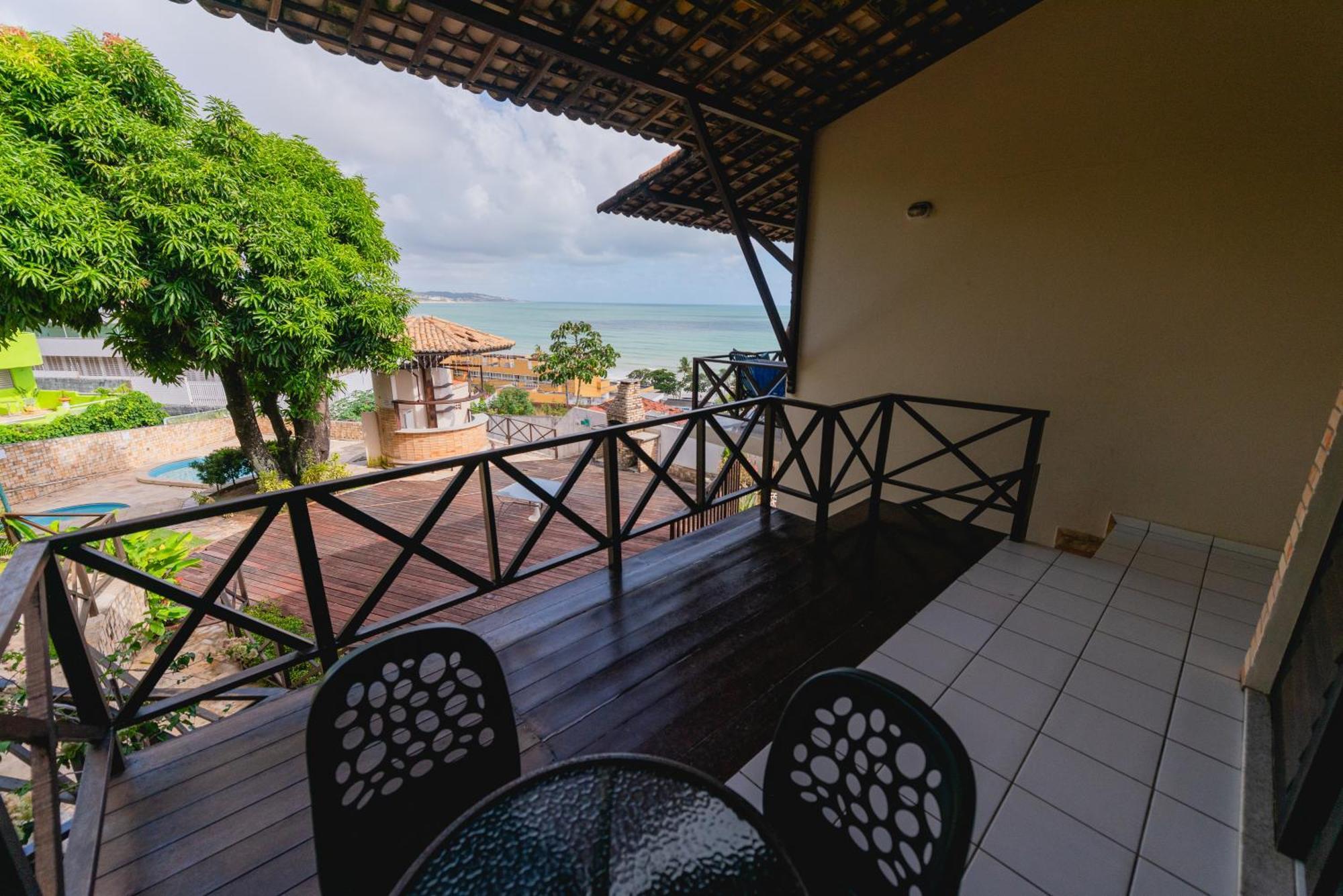 Apartamentos Natal Ponta Negra Vista Espetacular Para O Mar Eksteriør bilde